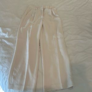 Aritzia Effortless pants white